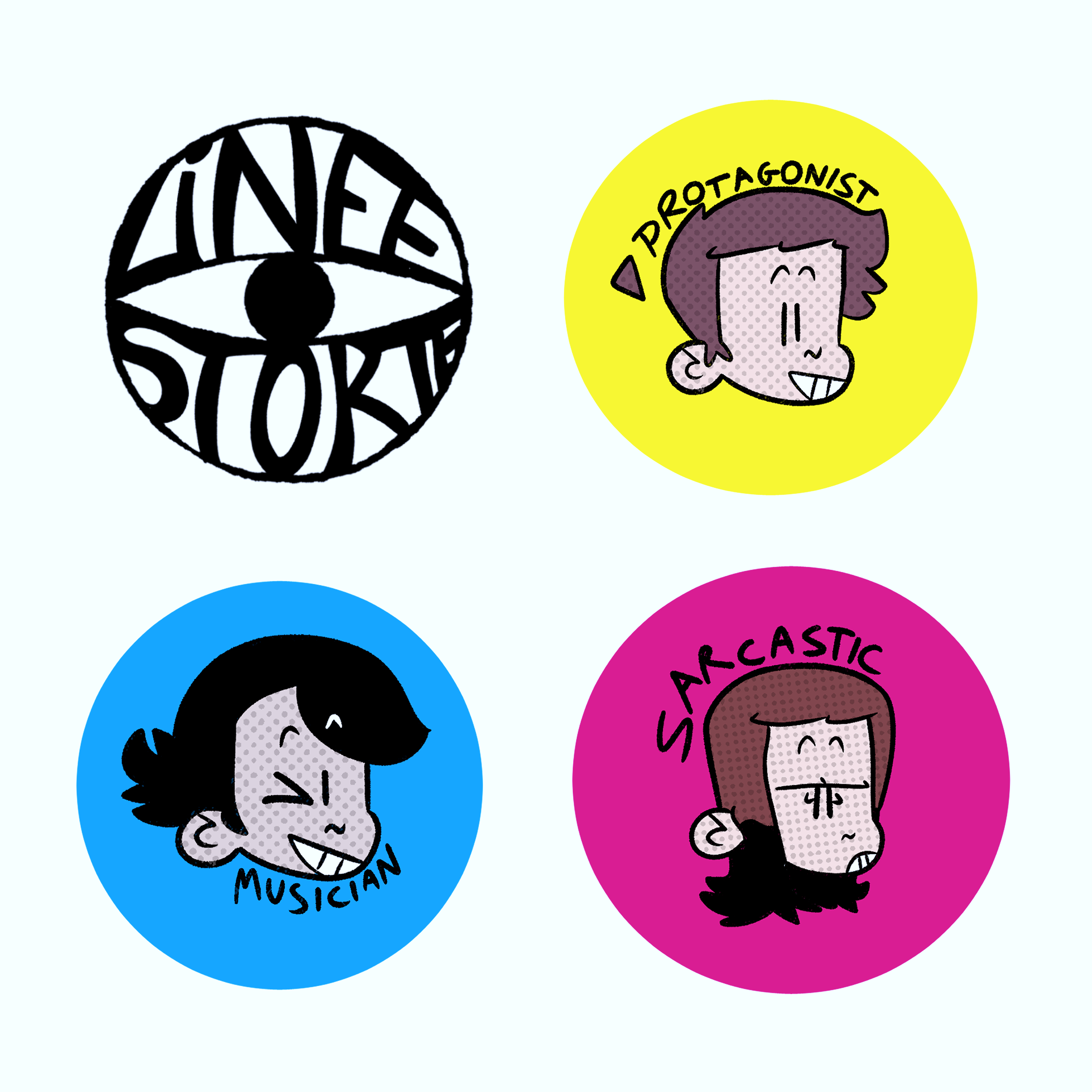 Spille Nothing "The Trio" + "Logo Linee Storte"